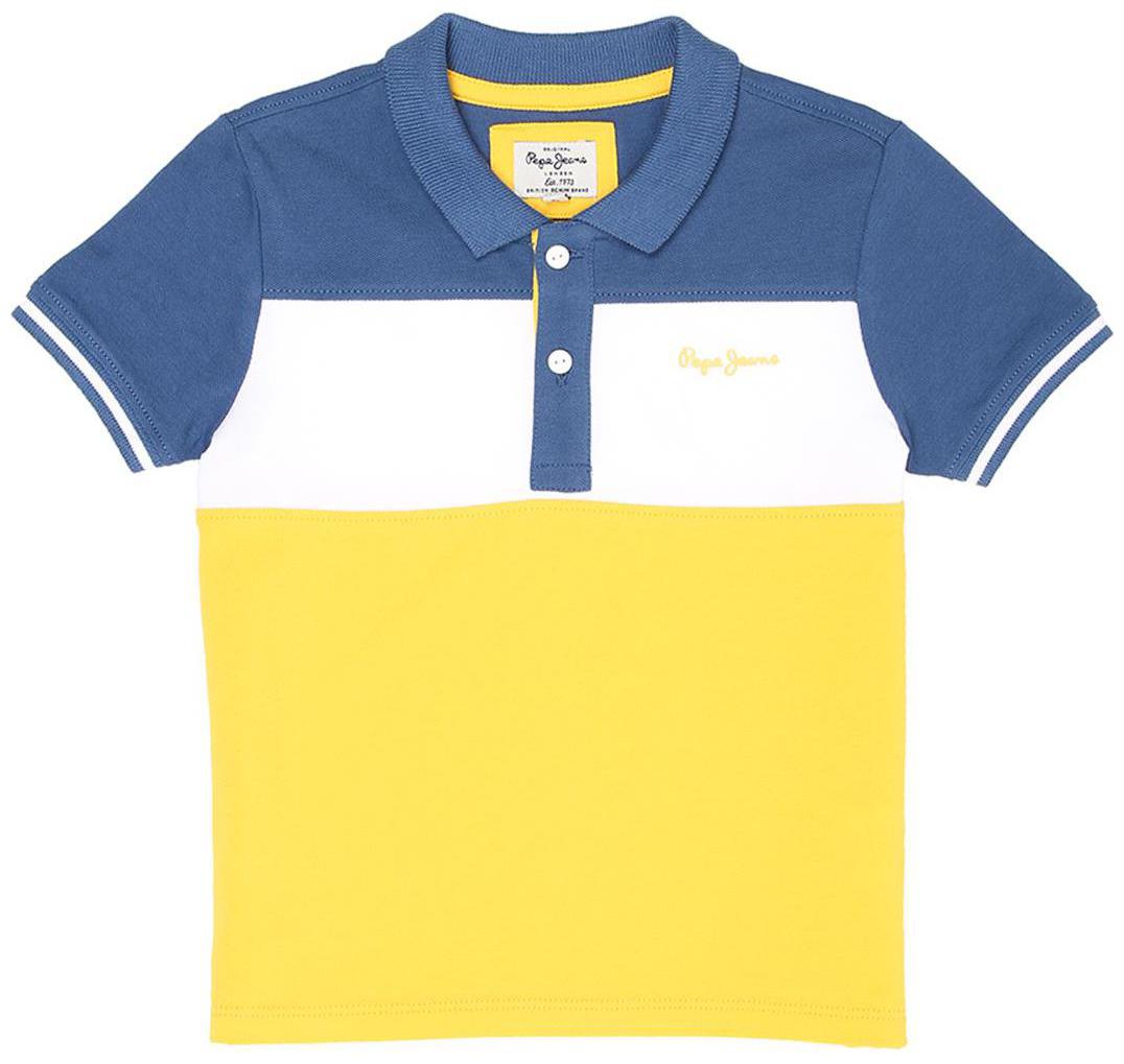 

Pepe Jeans Boy Cotton Colorblocked T-shirt - Yellow