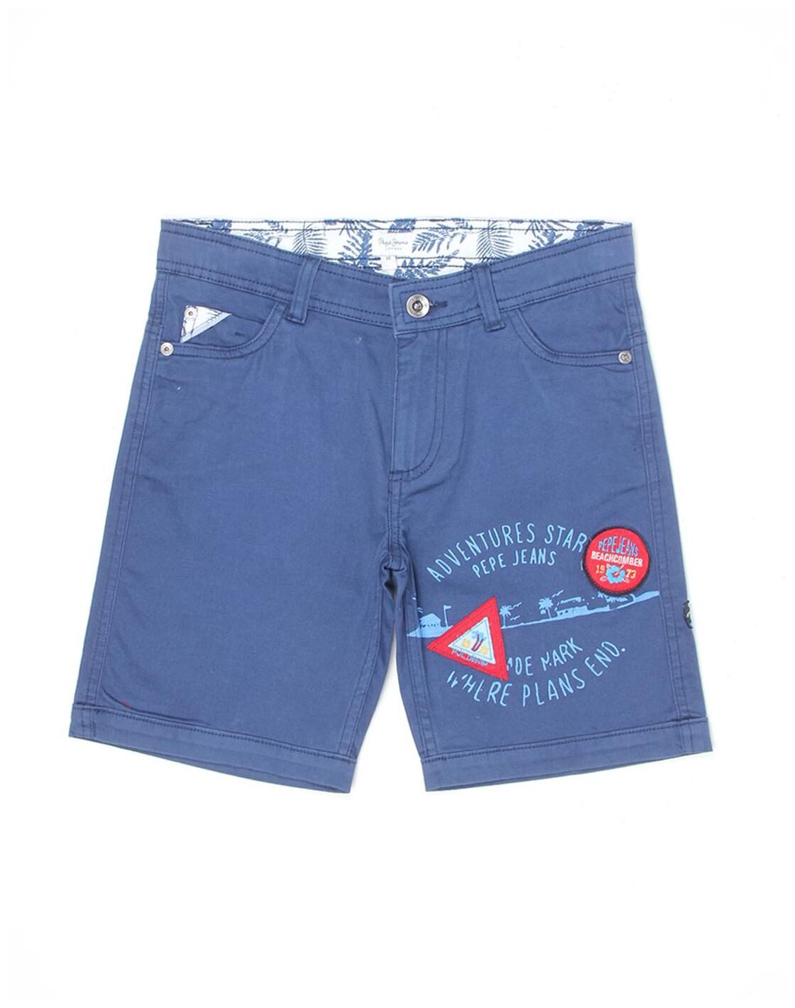 

Pepe Jeans Boys Casual Wear Shorts Blue
