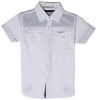 Pepe Jeans Boy Cotton Solid Shirt Grey