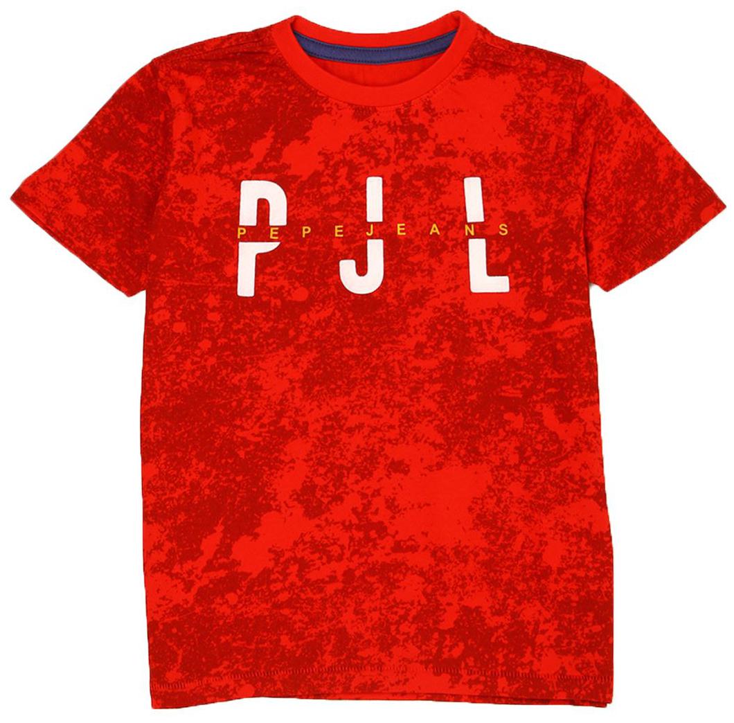 

Pepe Jeans Boy Cotton Printed T-shirt - Red