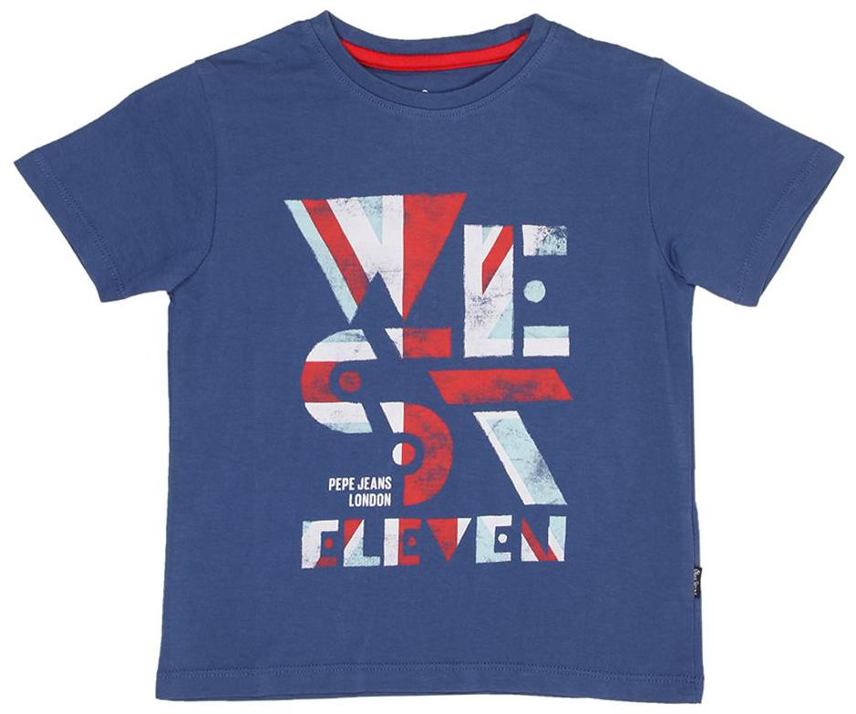 

Pepe Jeans Boy Cotton Printed T-shirt - Blue