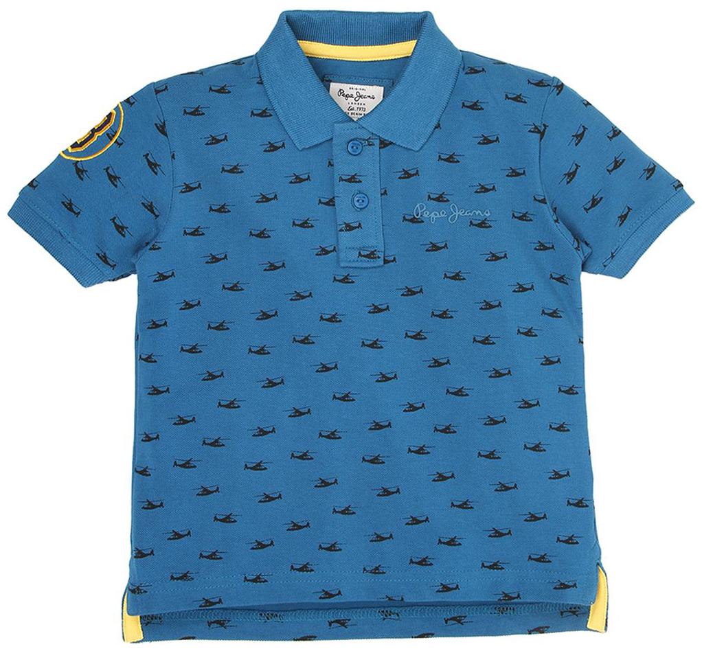 

Pepe Jeans Boy Cotton Printed T-shirt - Blue