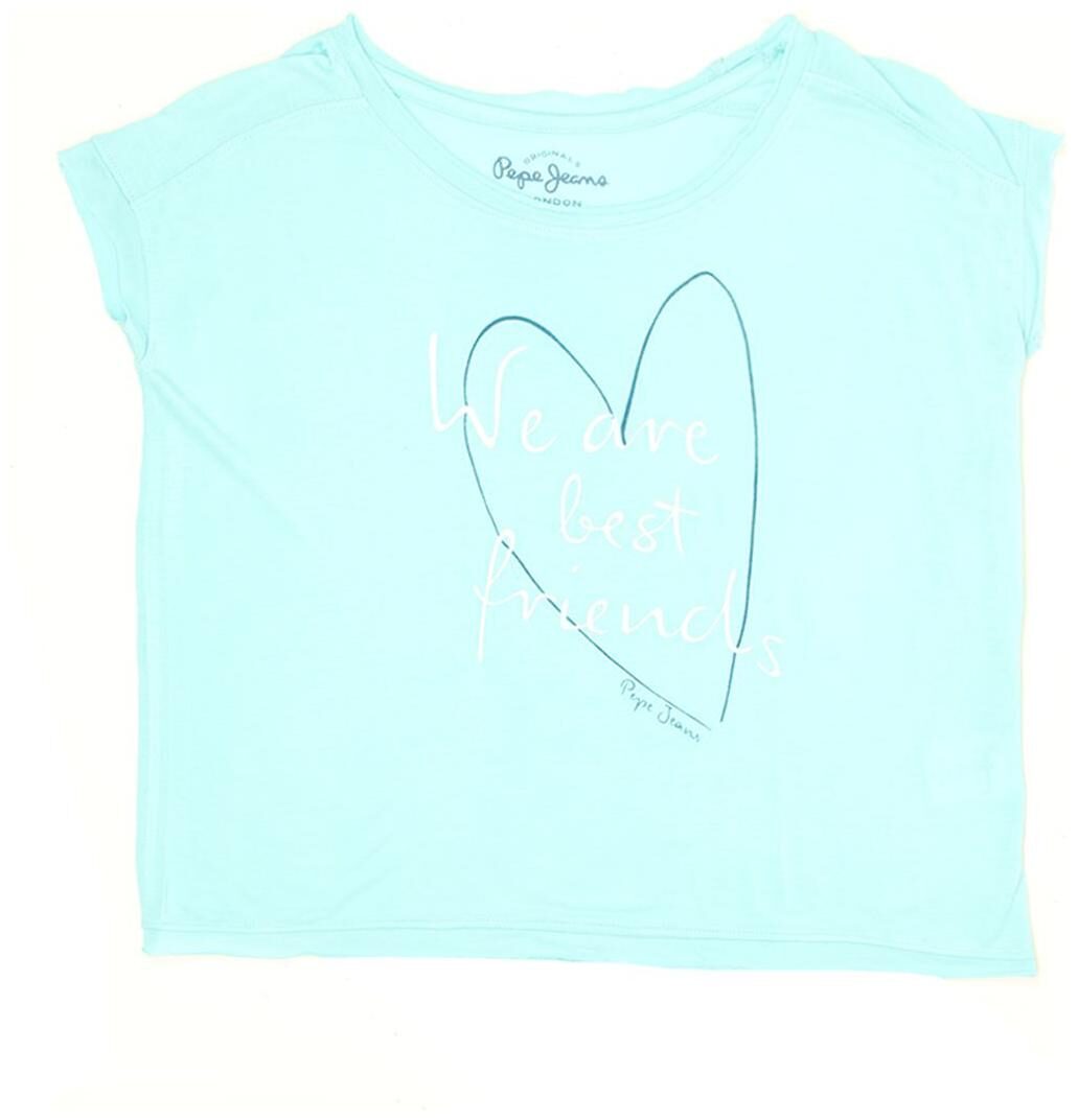 

Pepe Jeans Girl Cotton blend Printed T shirt - Blue