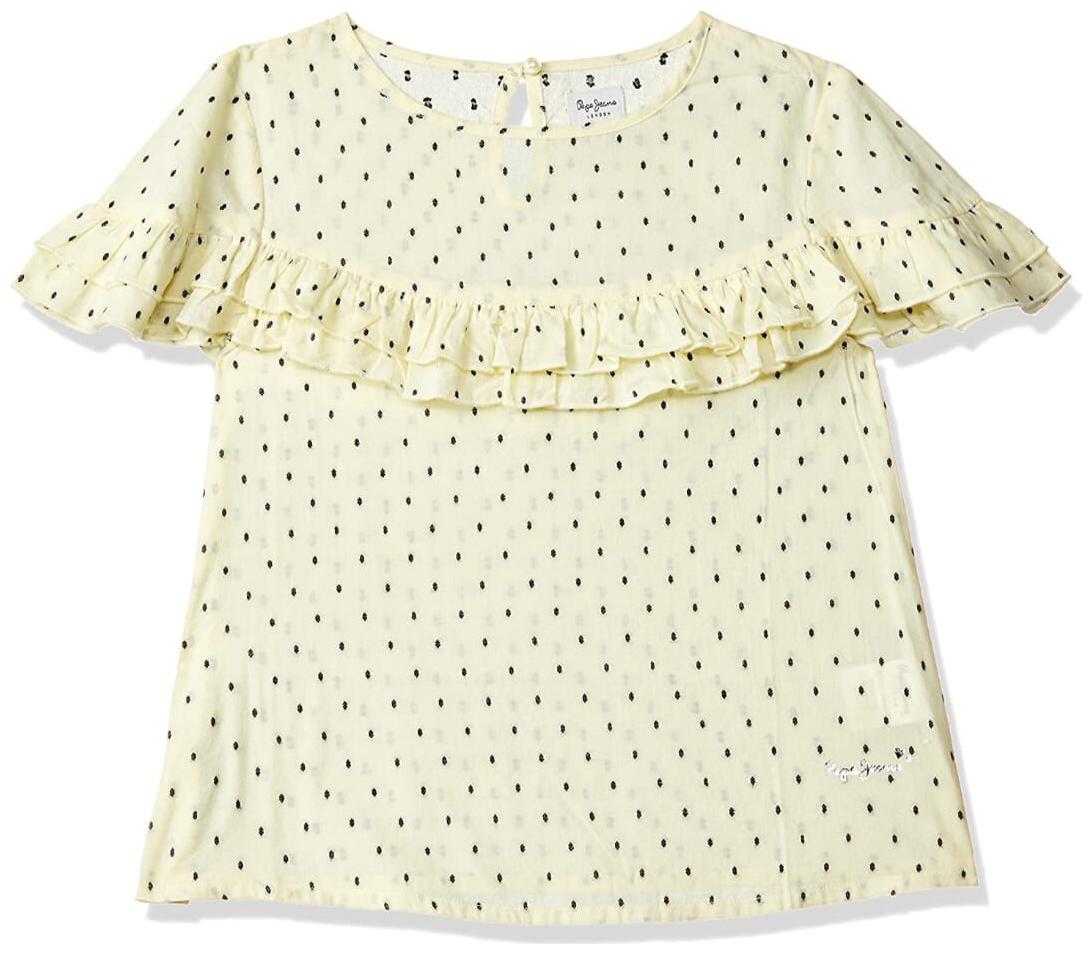 

Pepe Jeans Girl Cotton Polka dots Top - Yellow