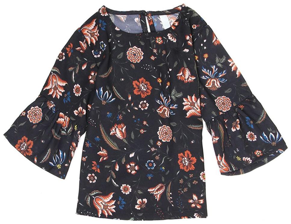 

Pepe Jeans Girl Viscose Solid Top - Black