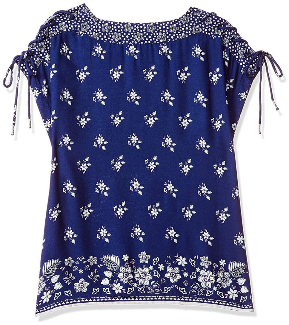 

Pepe Jeans Girl Viscose Floral Top - Blue