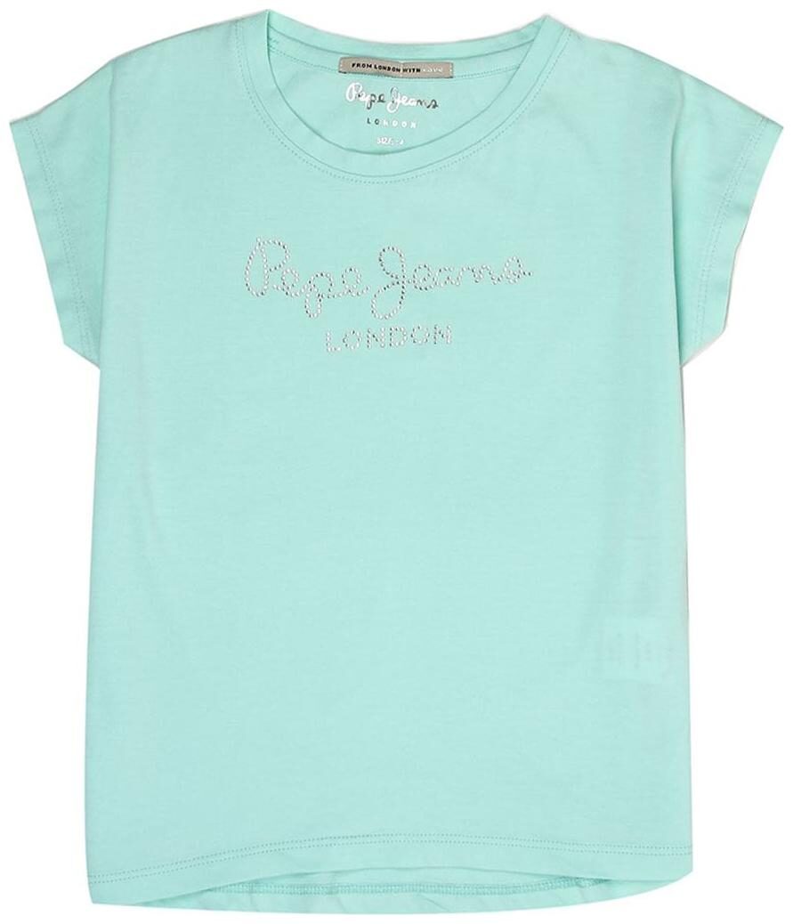 

Pepe Jeans Girl Cotton Solid T shirt - Green