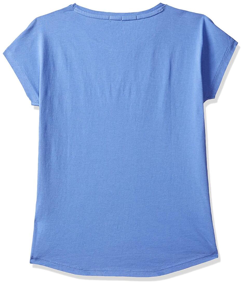 

Pepe Jeans Girl Cotton Printed T shirt - Blue
