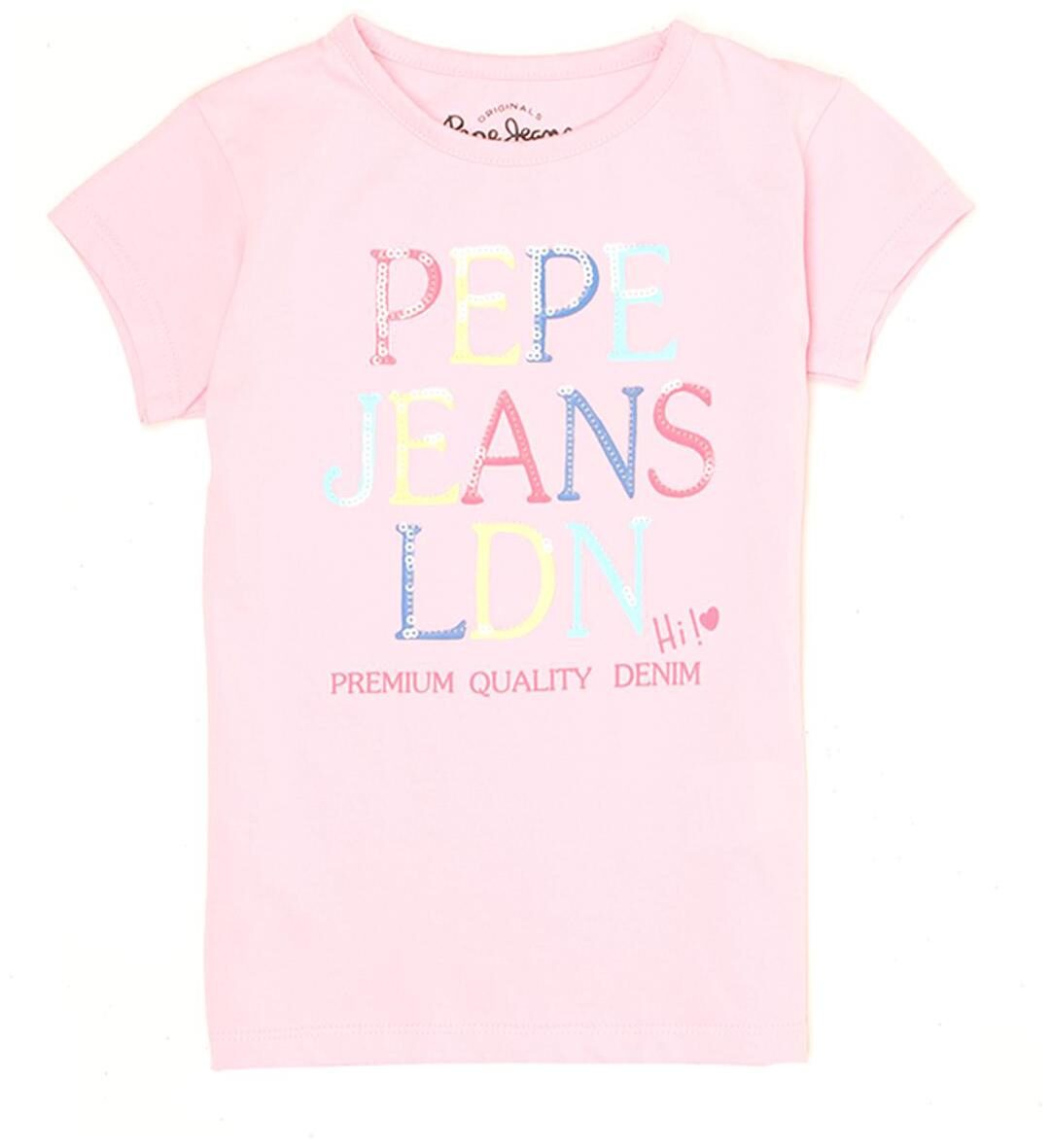 

Pepe Jeans Girl Cotton blend Printed T shirt - Pink