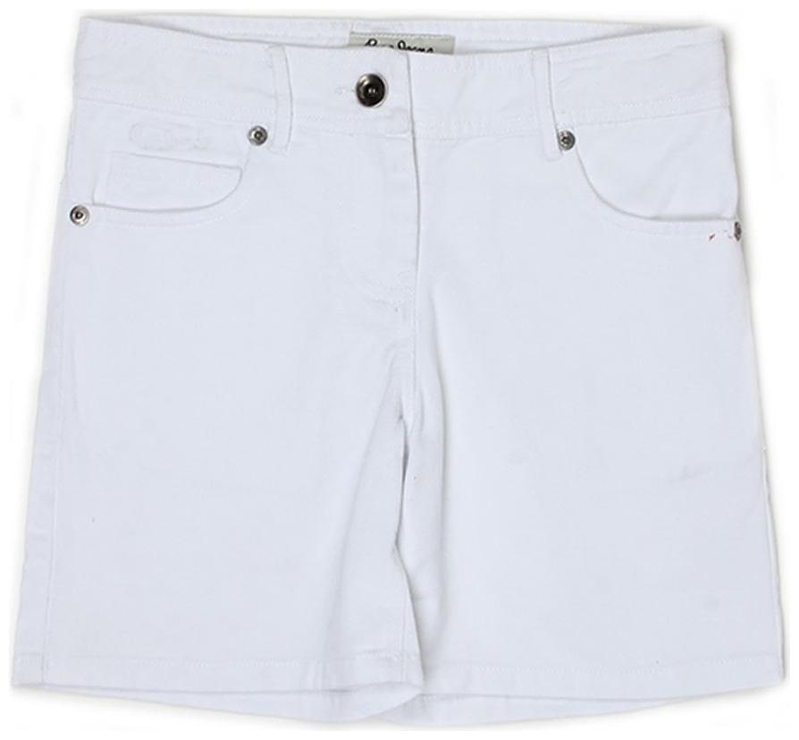 

Pepe Jeans Girl Cotton Solid Regular shorts - White