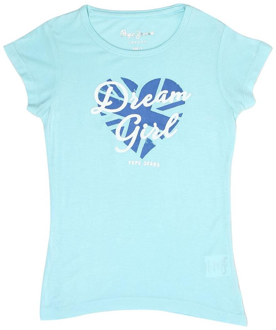 

Pepe Jeans Girl Modal Printed T shirt - Blue