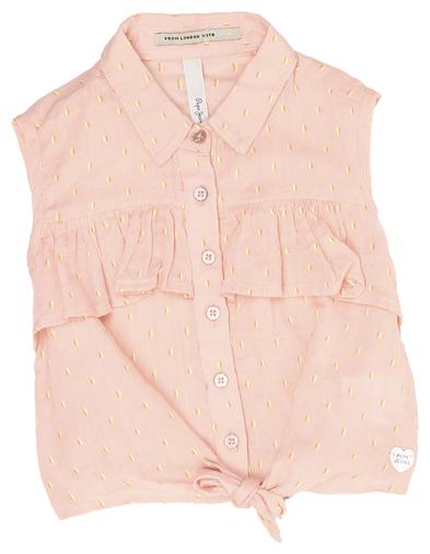 

Pepe Jeans Girl Cotton Printed Shirt - Orange