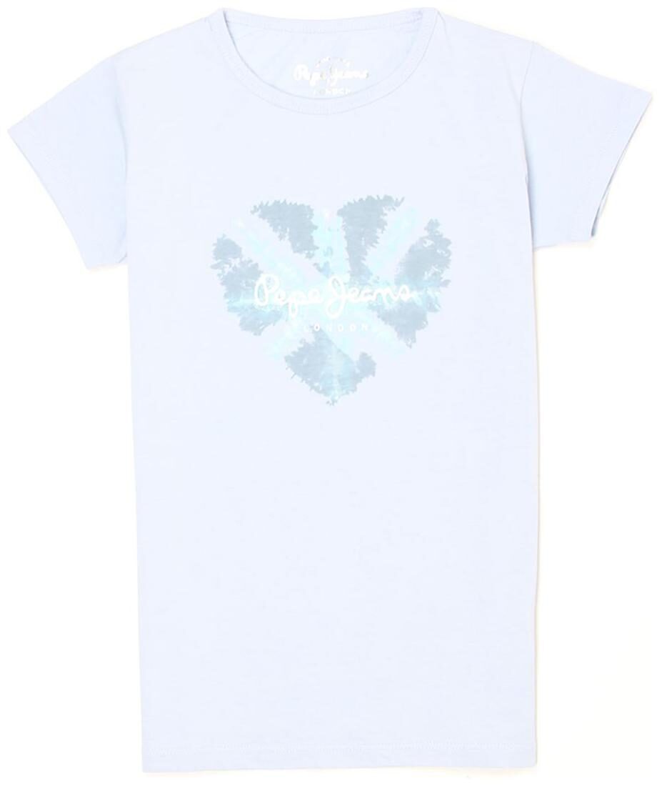

Pepe Jeans Girl Cotton blend Printed T shirt - Blue