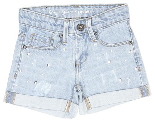 

Pepe Jeans Girls Casual Wear Short Blue