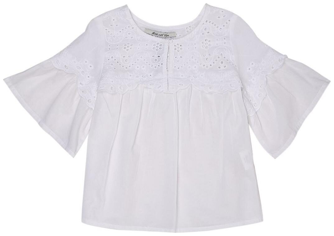 

Pepe Jeans Girl Cotton Solid Top - White