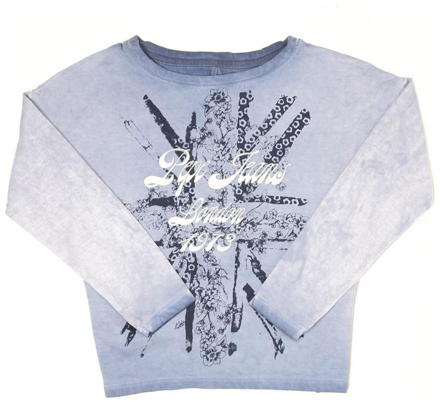 

Pepe Jeans Girl Cotton Printed T shirt - Blue