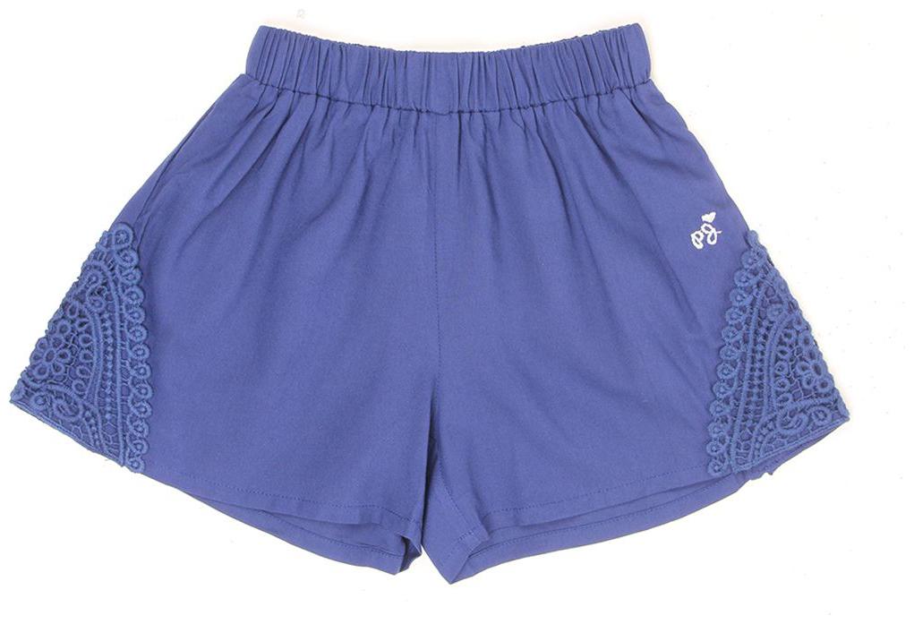 

Pepe Jeans Girl Viscose Embroidered Regular shorts - Blue