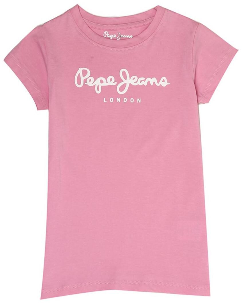 

Pepe Jeans Girl Cotton Printed T shirt - Pink