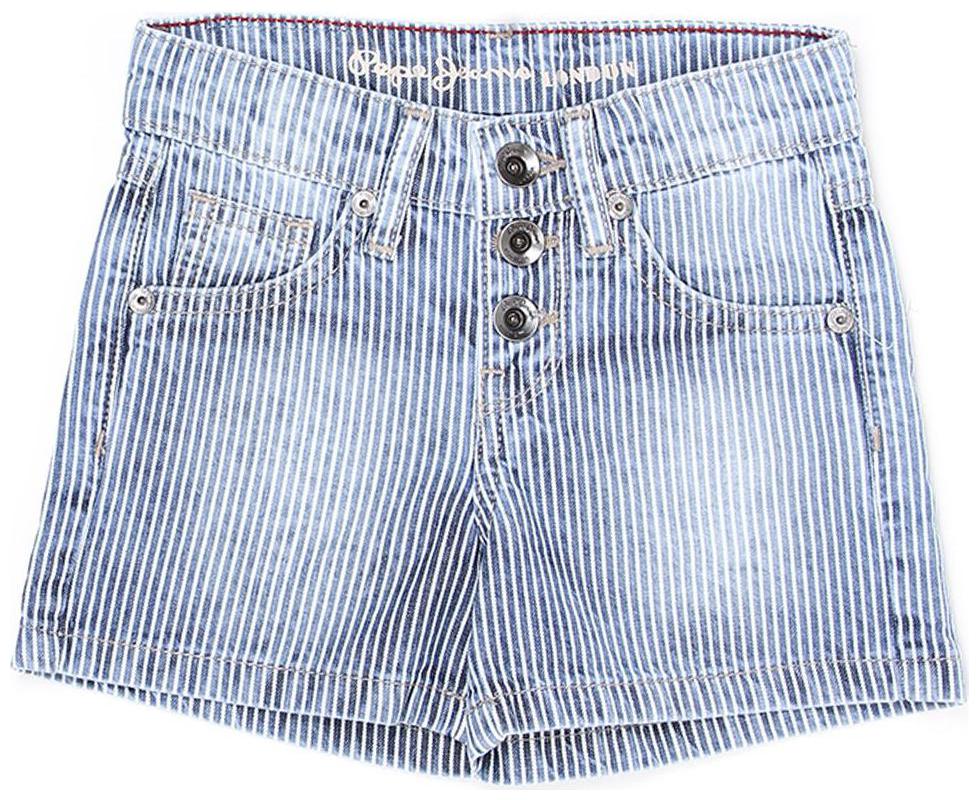 

Pepe Jeans Girl Cotton Solid Regular shorts - Blue