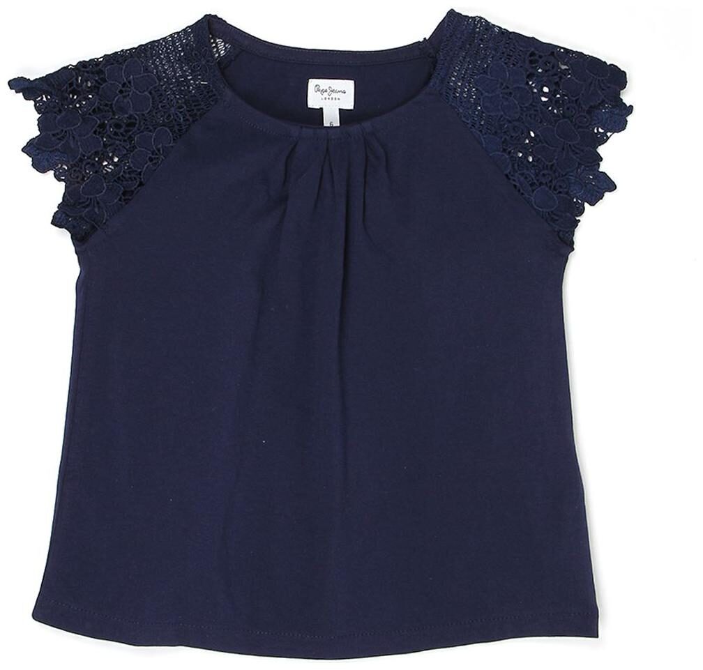 

Pepe Jeans Girl Cotton blend Solid Top - Blue