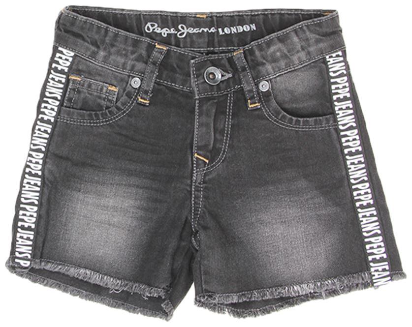 

Pepe Jeans Girl Cotton Printed Regular shorts - Black