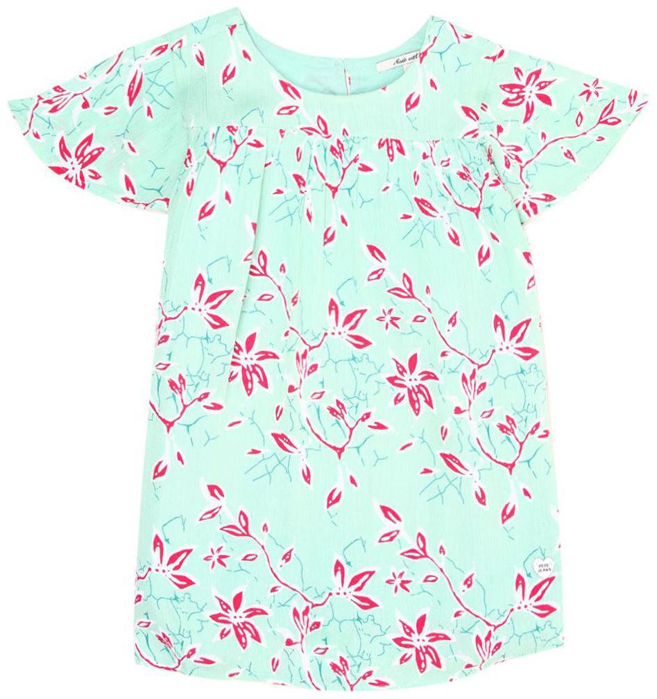 

Pepe Jeans Green Viscose Short Sleeves Knee Length Princess Frock ( Pack of 1 )