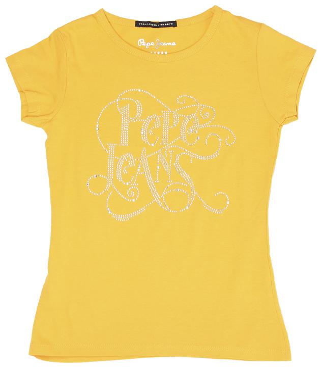 

Pepe Jeans Girl Cotton blend Embellished T shirt - Yellow