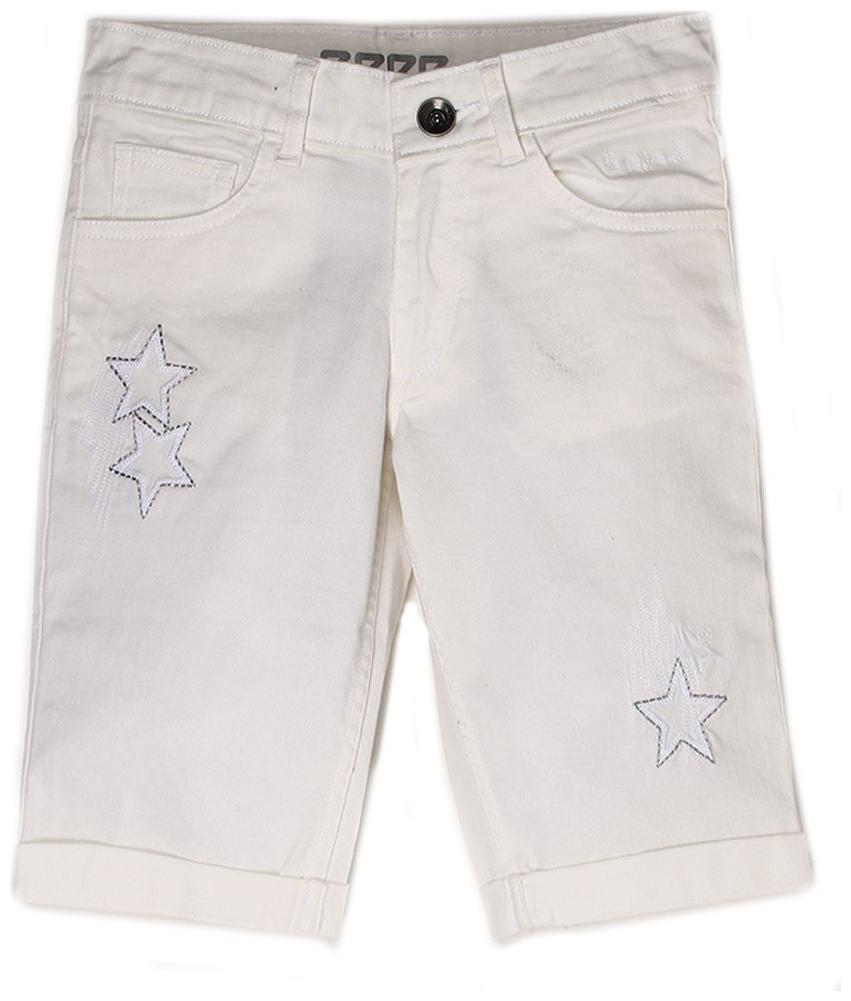 

Pepe Jeans Girl Cotton blend Embroidered Regular shorts - White