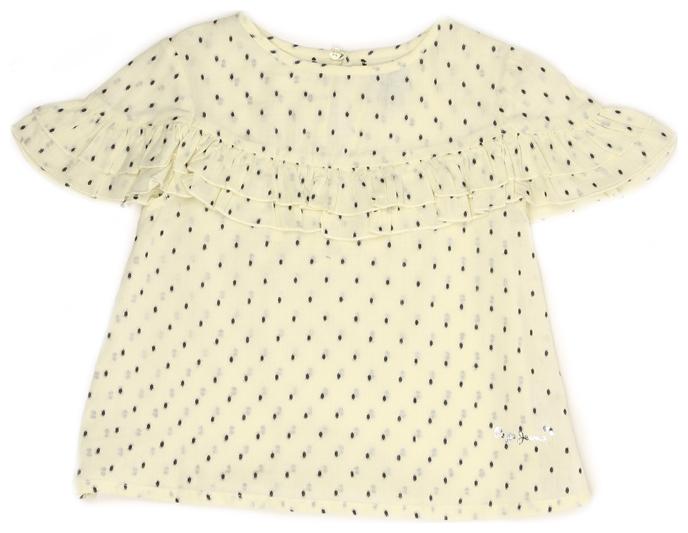 

Pepe Jeans Girl Cotton Printed Top - Yellow