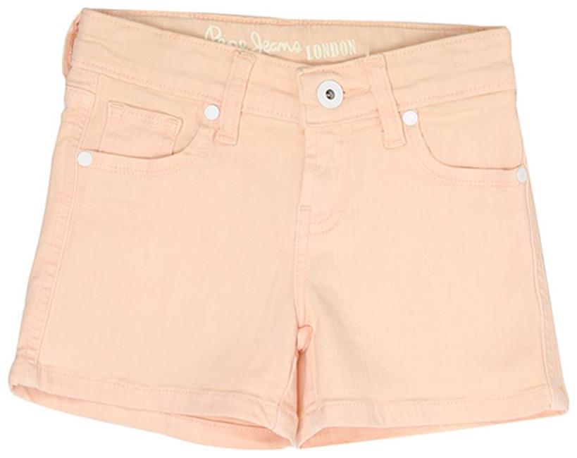

Pepe Jeans Girl Cotton blend Solid Regular shorts - Orange