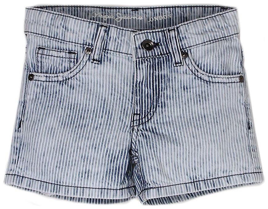 

Pepe Jeans Girl Cotton blend Printed Regular shorts - Blue