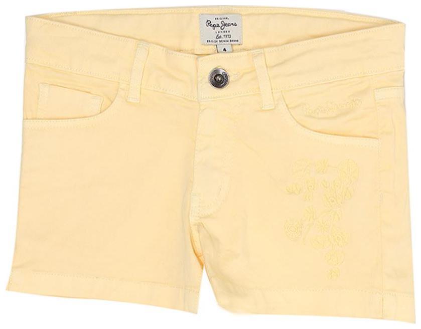 

Pepe Jeans Girl Cotton Solid Regular shorts - Yellow