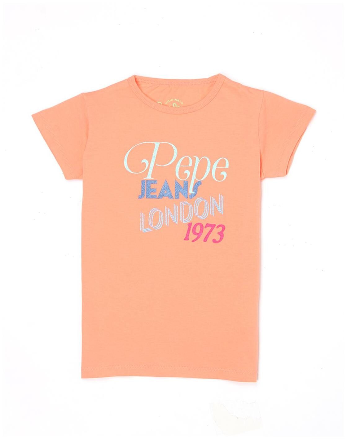 

Pepe Jeans Girl Cotton blend Printed T shirt - Orange