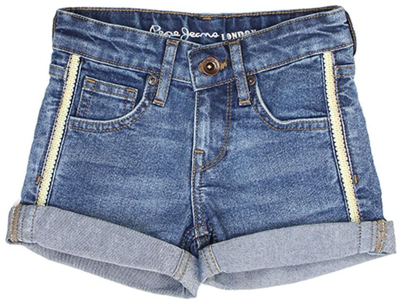 

Pepe Jeans Girl Denim Solid Regular shorts - Blue