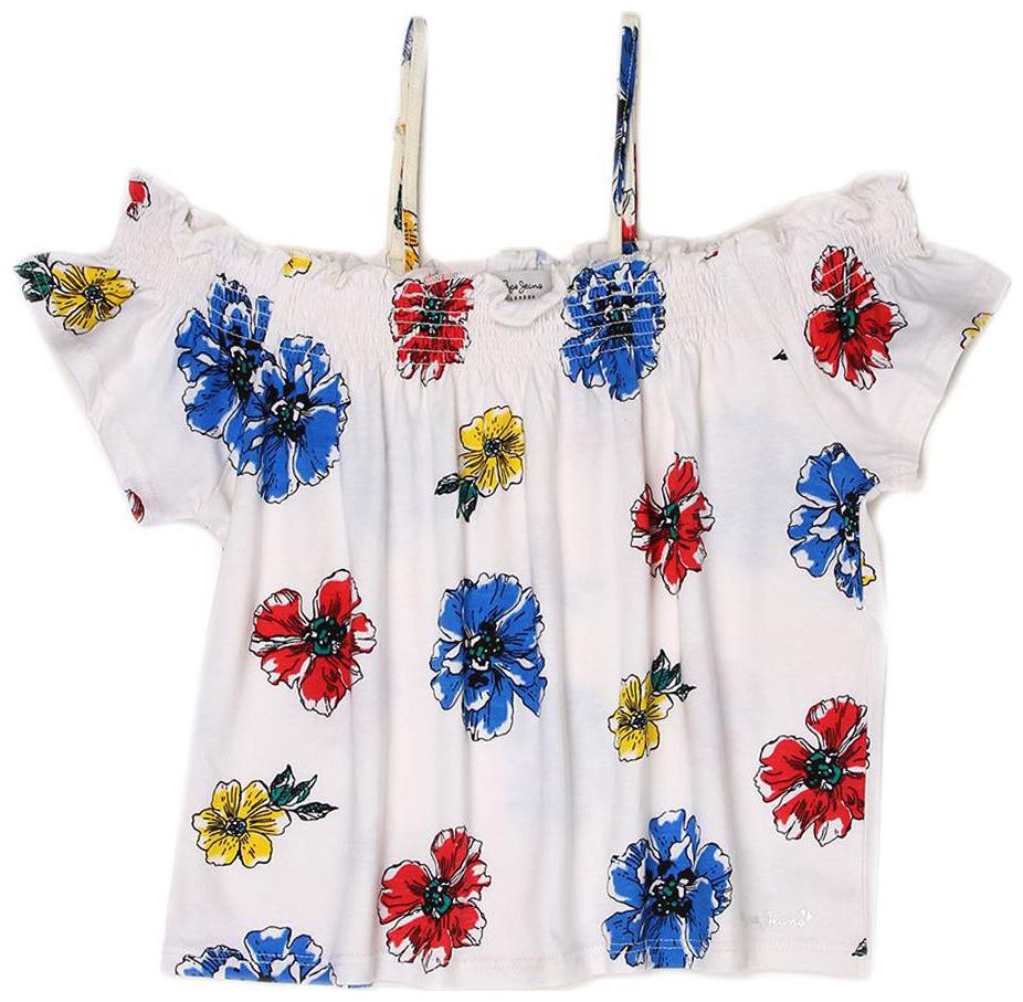 

Pepe Jeans Girl Cotton Floral Top - Multi