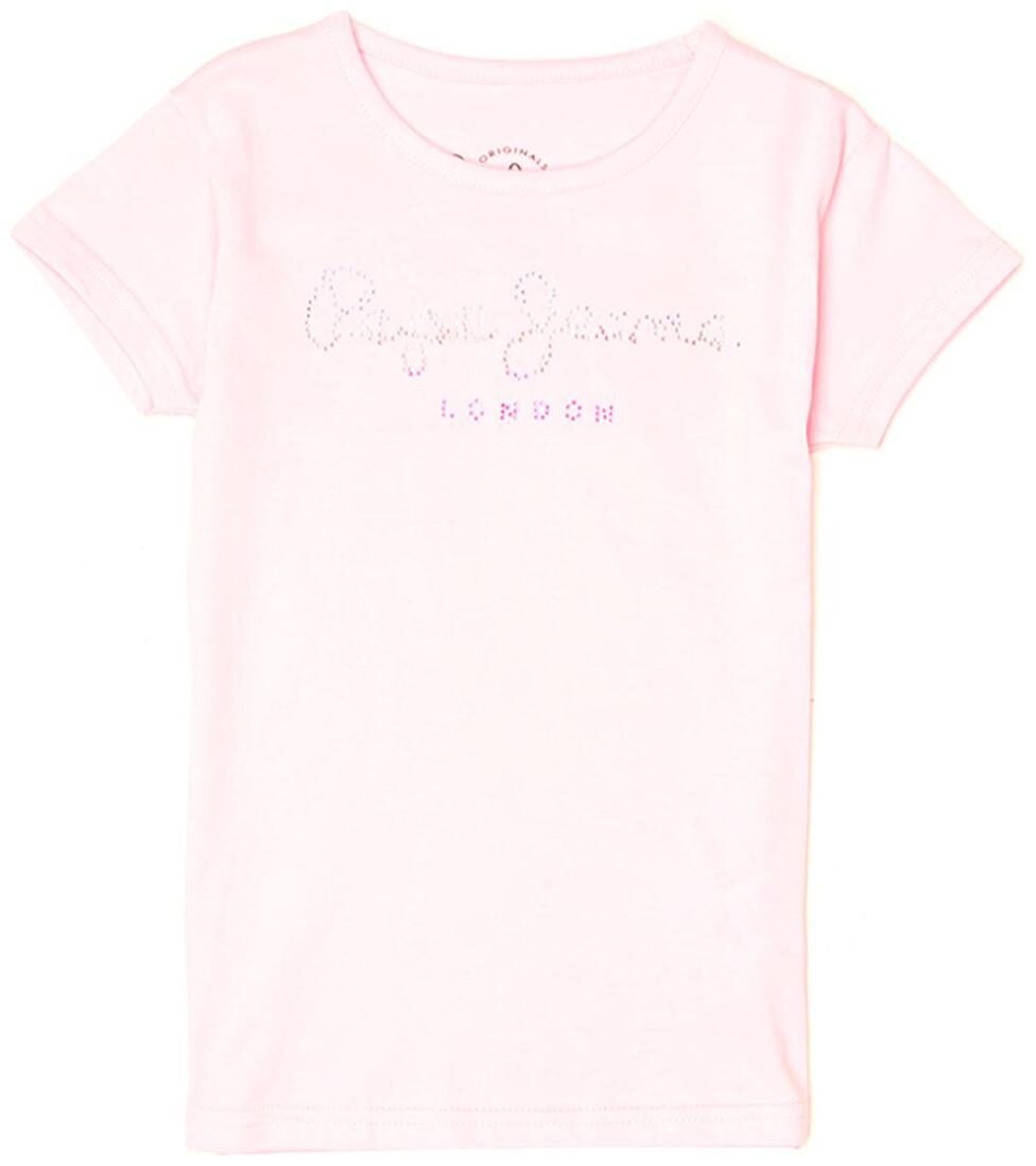 

Pepe Jeans Girl Cotton Printed T shirt - Pink