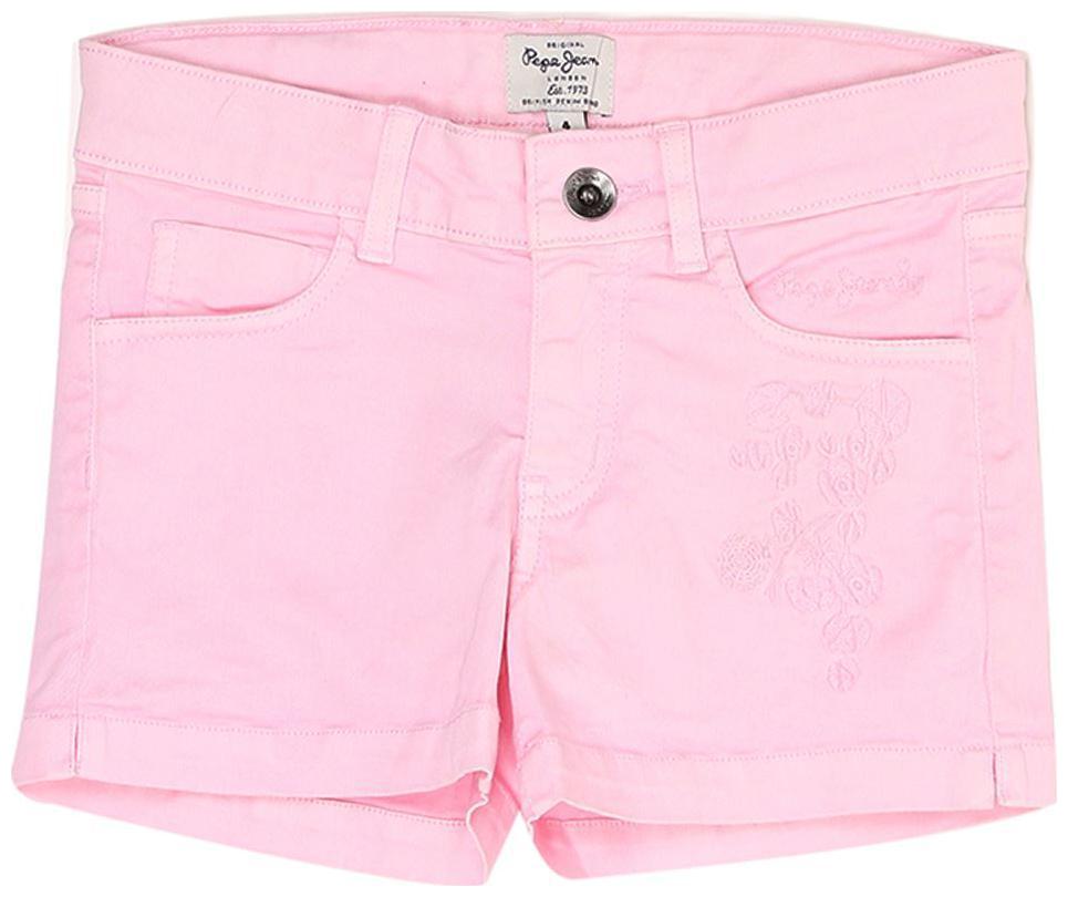 

Pepe Jeans Girl Cotton Solid Regular shorts - Pink