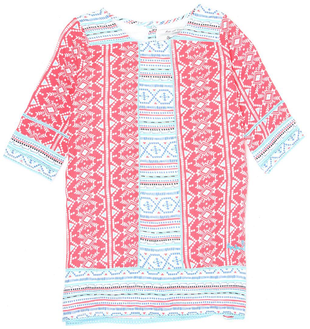

Pepe Jeans Girl Cotton Printed Top - Pink