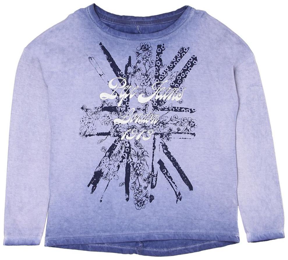 

Pepe Jeans Girl Cotton Printed T shirt - Blue