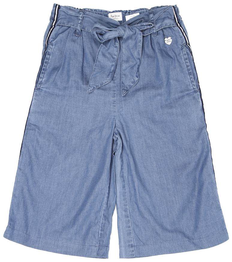 

Pepe Jeans Girl Cotton blend Solid Regular shorts - Blue