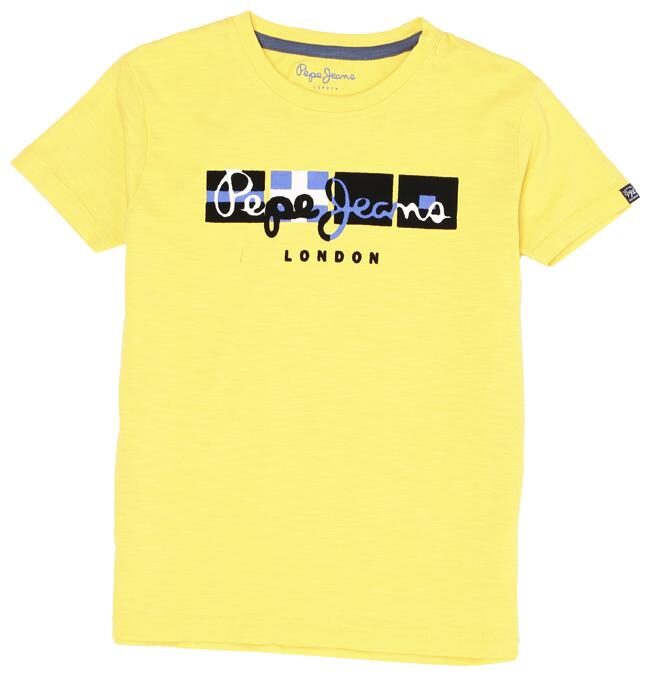 

Pepe Jeans Boy Cotton blend Printed T-shirt - Yellow