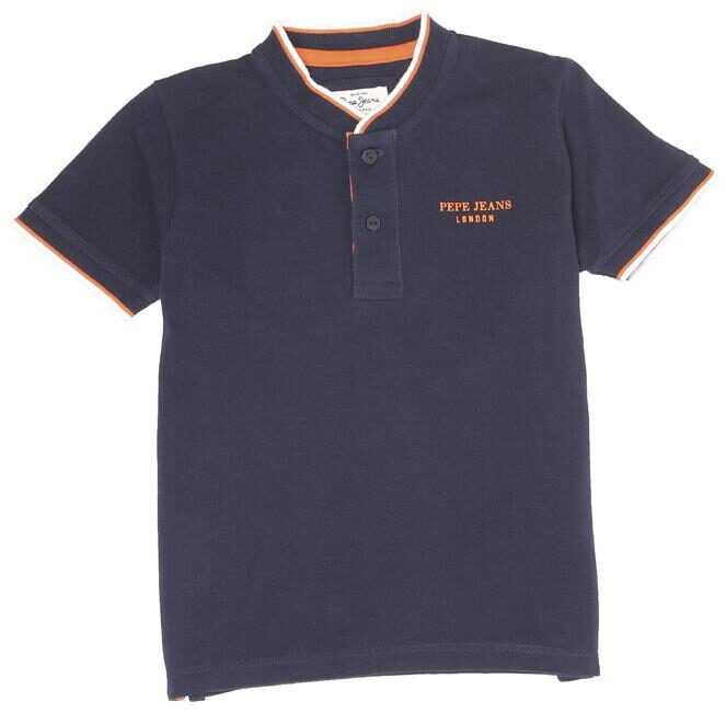 

Pepe Jeans Boy Cotton blend Solid T-shirt - Blue