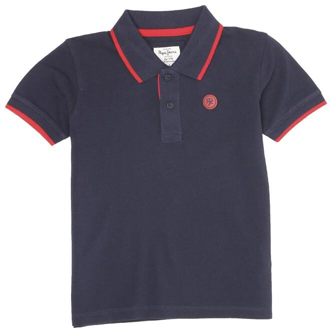 

Pepe Jeans Boy Cotton blend Solid T-shirt - Blue