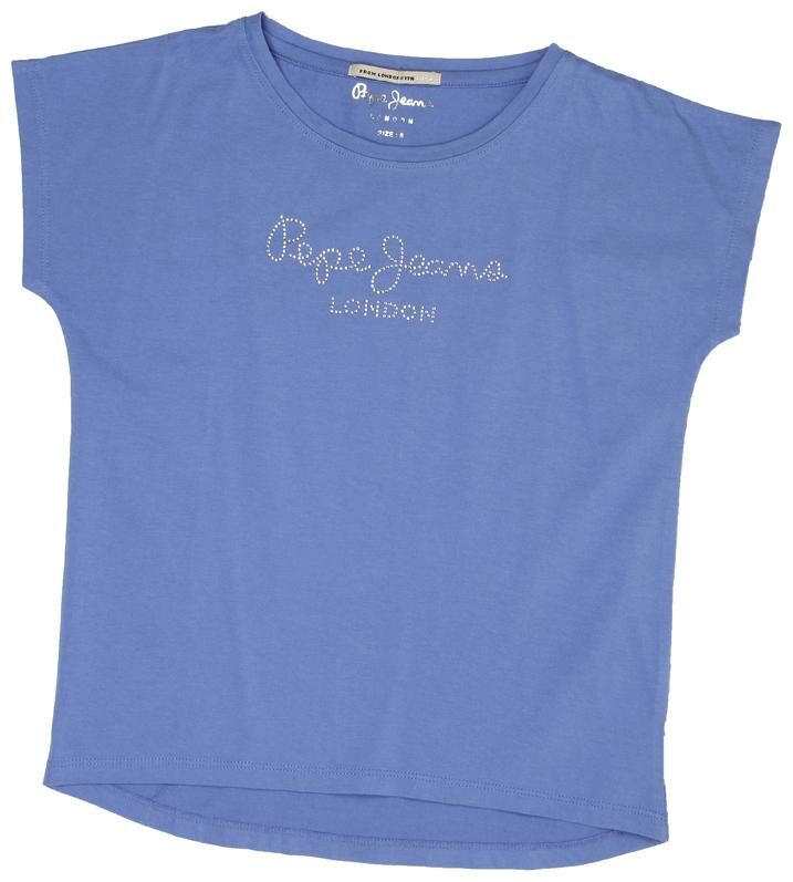 

Pepe Jeans Girl Cotton blend Embellished T shirt - Blue