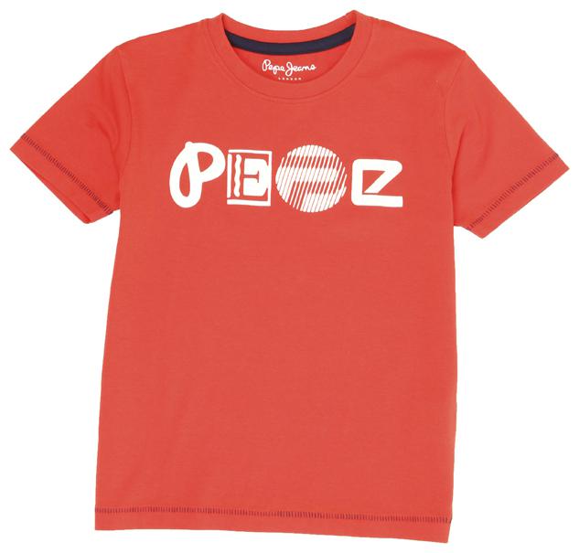 

Pepe Jeans Boy Cotton blend Printed T-shirt - Red