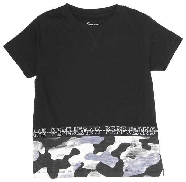 

Pepe Jeans Boy Cotton blend Printed T-shirt - Black