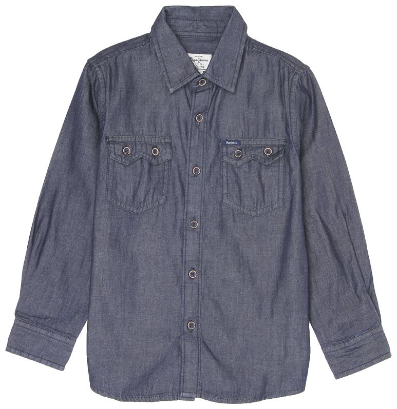 

Pepe Jeans Boy Cotton blend Solid Shirt Grey