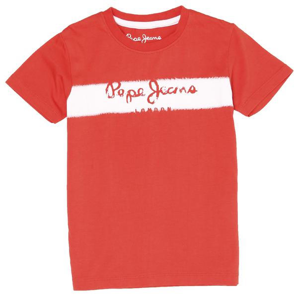 

Pepe Jeans Boy Cotton blend Printed T-shirt - Red