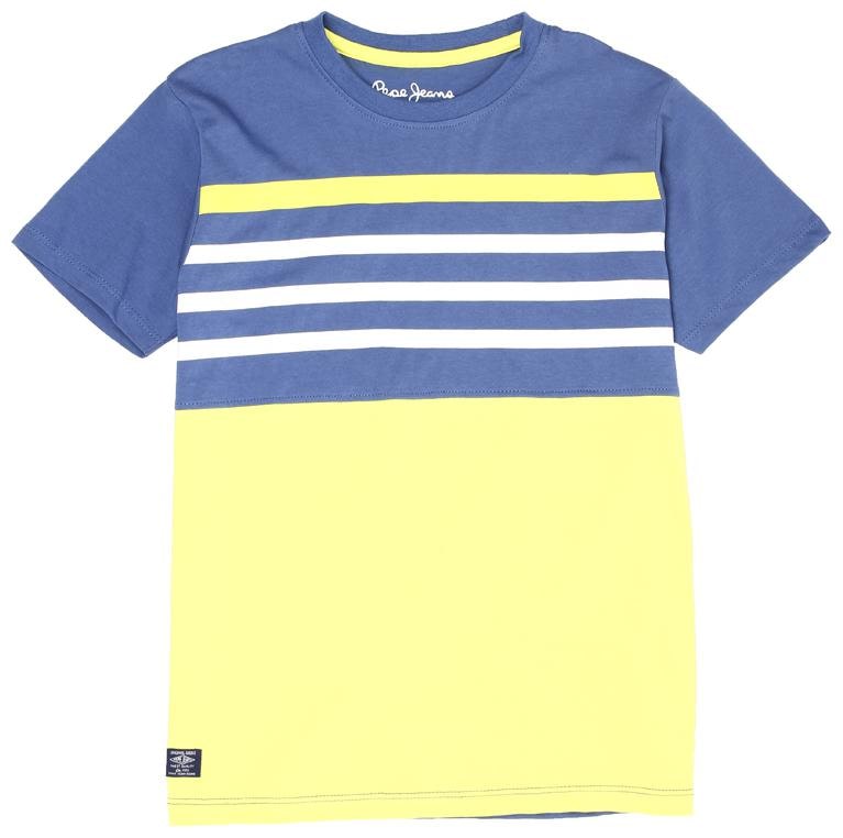

Pepe Jeans Boy Cotton blend Striped T-shirt - Yellow