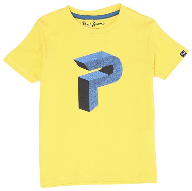 

Pepe Jeans Boy Cotton blend Printed T-shirt - Yellow